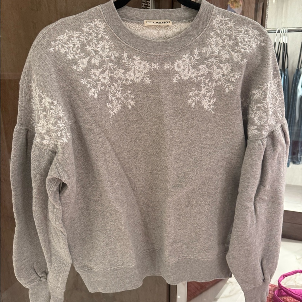 Ulla Johnson embroidered sweatshirt